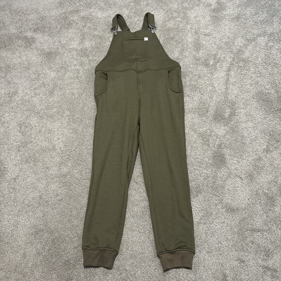 Swoveralls Organic Cotton Knit Joggers Womens Size XS Green - Picture 1 of 6